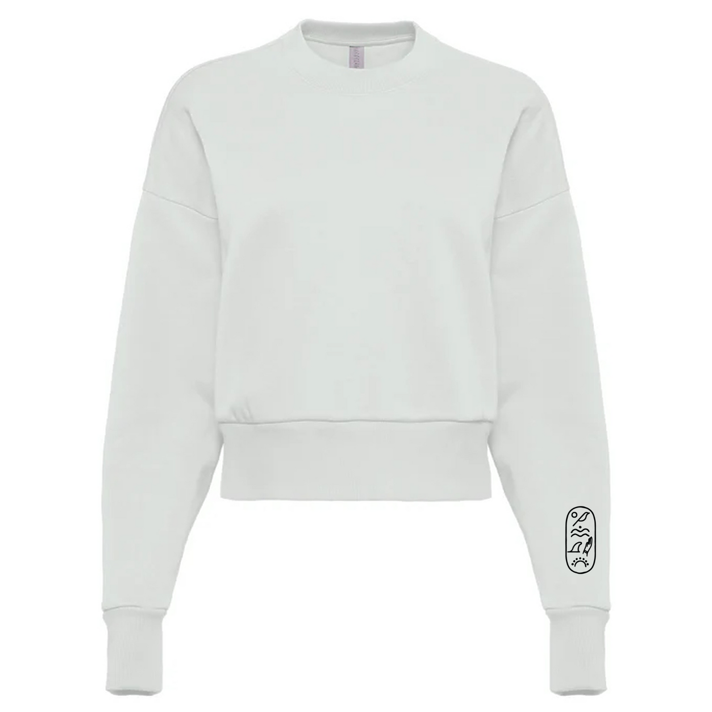 Women's signature sweatshirt - Bone