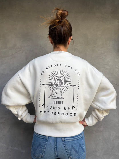 Women's signature sweatshirt - Bone