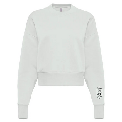 Women's signature sweatshirt - Bone